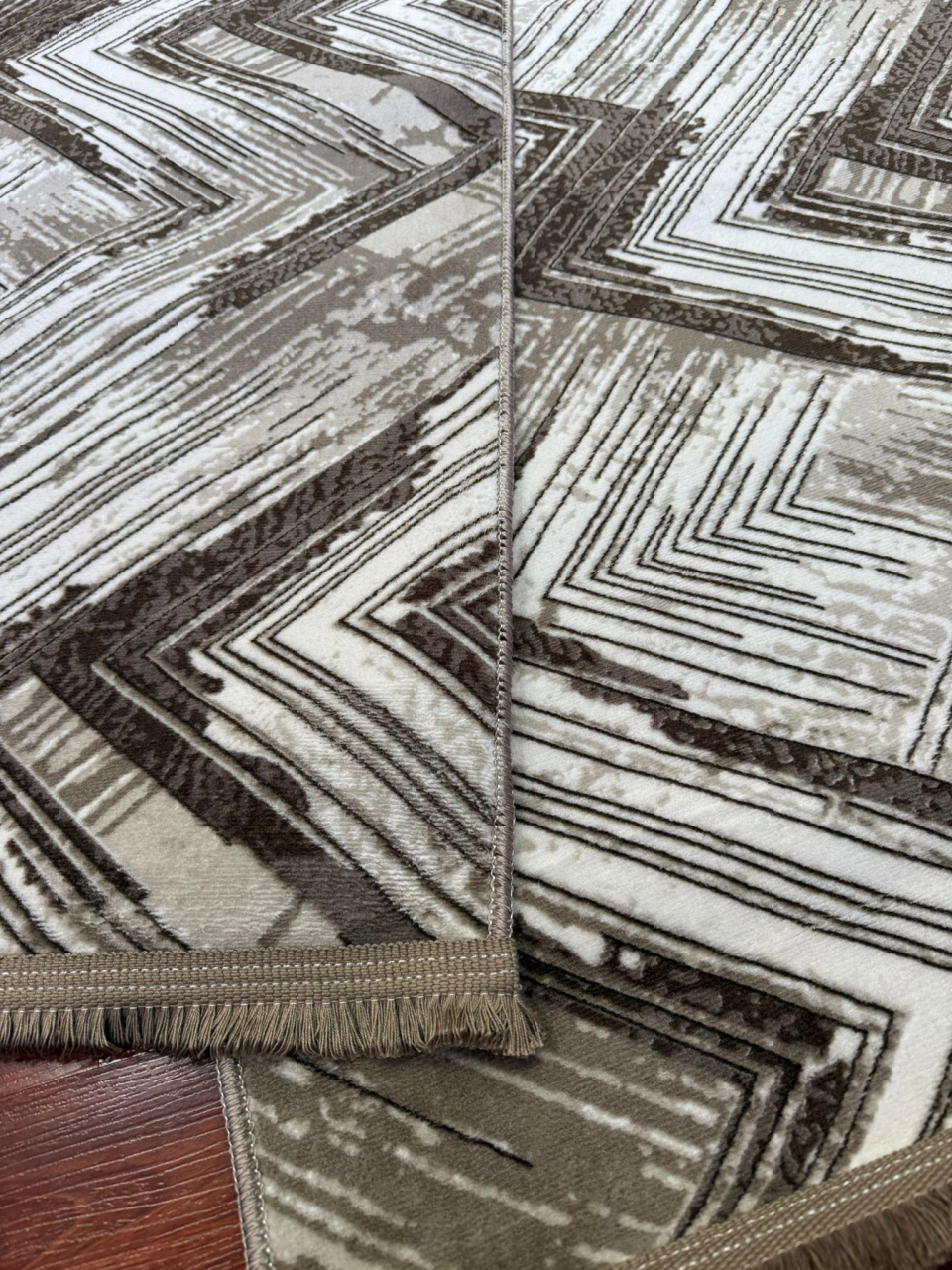 Set Doua Traverse Antiderapante Model Alandala Maro  75x140 cm [2]