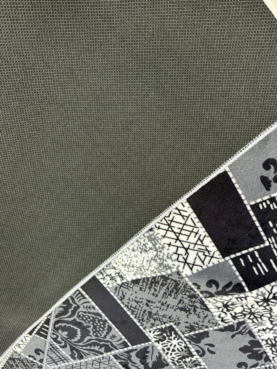 Set Doua Traverse Antiderapante Model Amandina Gri  75x140 cm [3]