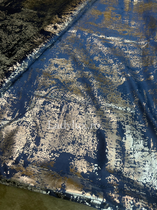 Set Draperii Catifea cu insertii -3 Metri Lățime, 2 Panouri (1.5 m + 1.5 m), Înălțime 2.70 m – Gata Cusute cu Tiv și Rejansă– C1605 [3]