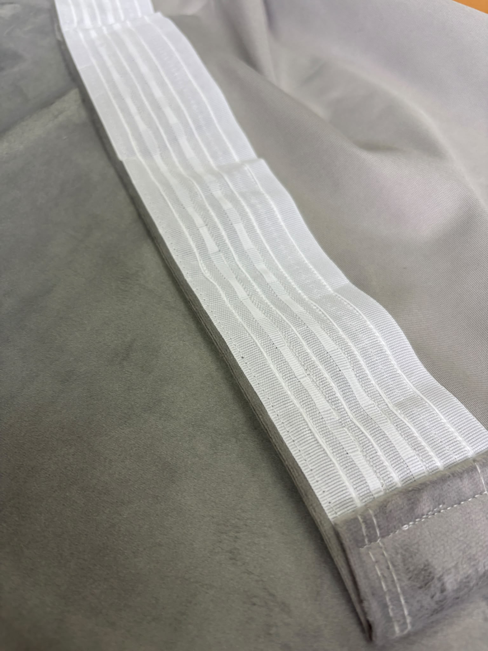 Set Draperii CATIFEA GRI SILVER  Cu Tiv si Rejansa 3M-2.5h [3]