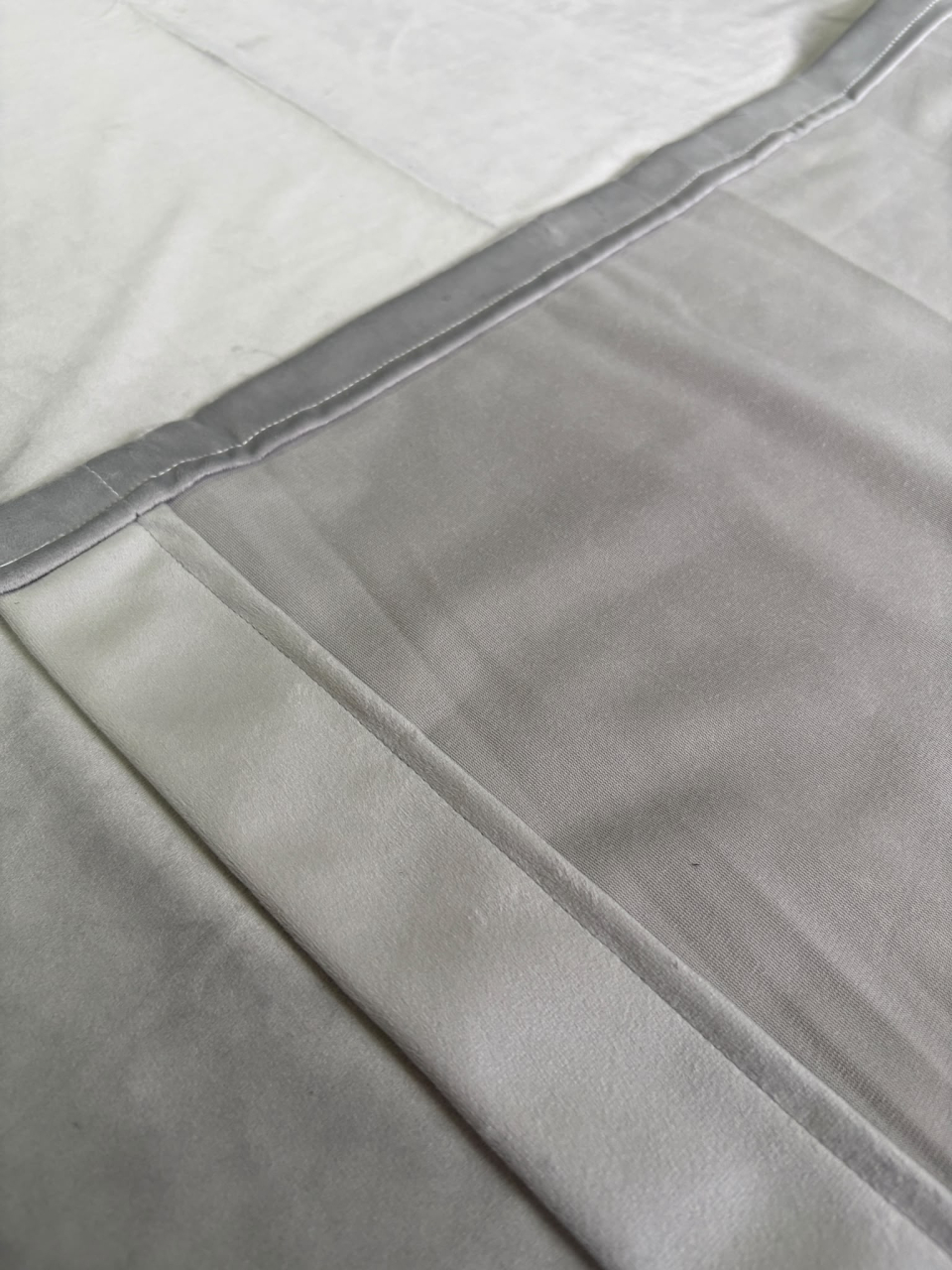 Set Draperii CATIFEA GRI SILVER  Cu Tiv si Rejansa 3M-2.5h [2]