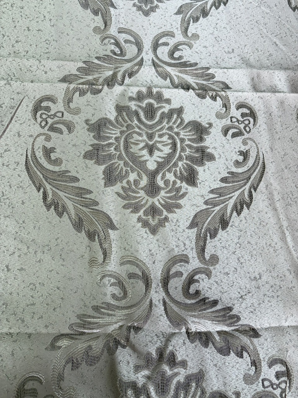 Set Draperii Albastru Gata Cusute cu Tiv si Rejansă, 3M x 2.5 h Model Labirint [2]