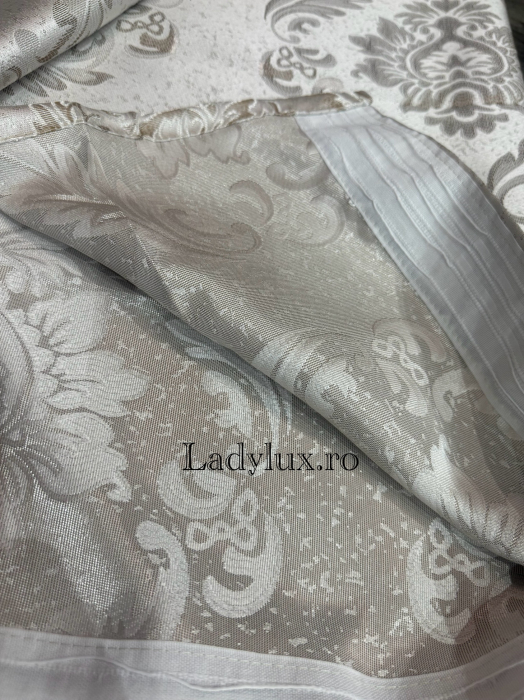 Set Draperii Gata Cusute cu Rejansă 3M – 2 Bucăți, de 150cm cu 270 cm inaltime – Eleganță pentru Orice Cameră - C1558 [4]