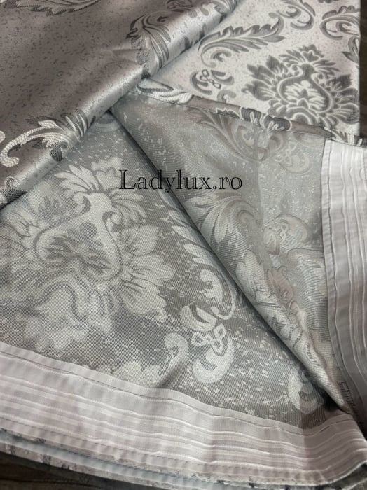 Set Draperii Gata Cusute cu Rejansă 3M – 2 Bucăți, de 150cm cu 270 cm inaltime – Eleganță pentru Orice Cameră - C1559 [4]