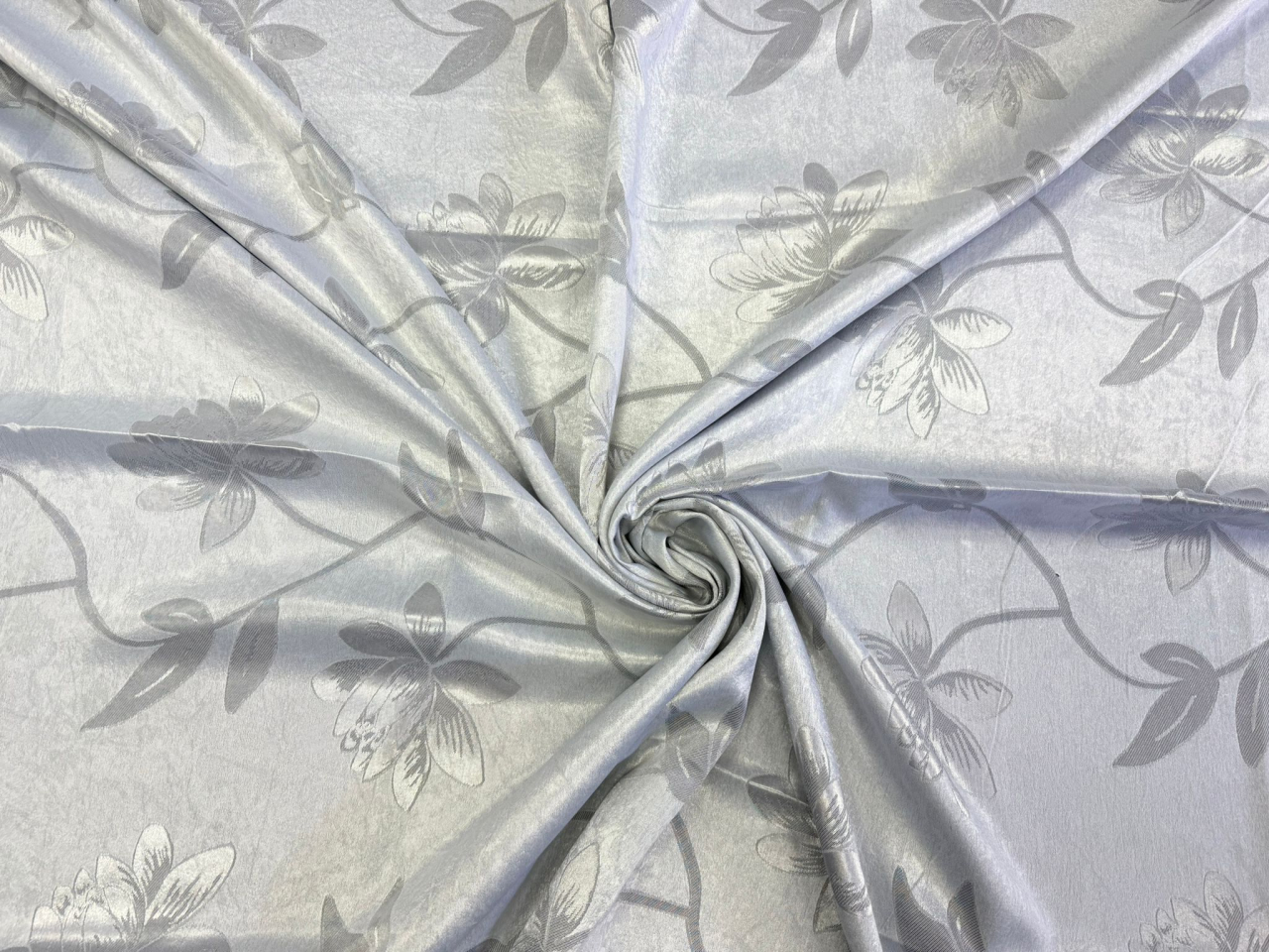 Set Draperii Gri Gata Cusute cu Tiv si Rejansă, 3M x 2.7 h Model Creof [4]