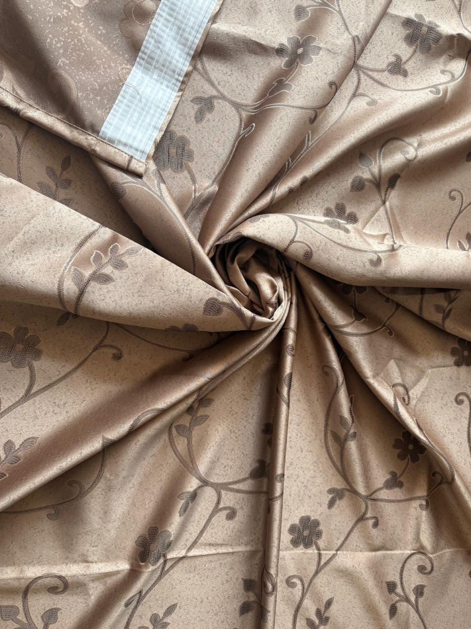 Set Draperii MARO MODEL FLORICELE Gata Cusute cu Tiv si Rejansă, 3M x 2.5 [2]