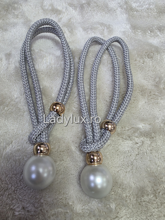 Set Prinzători Draperii Gri– Eleganță și Strălucire pentru Orice Decor -  C1633 [3]