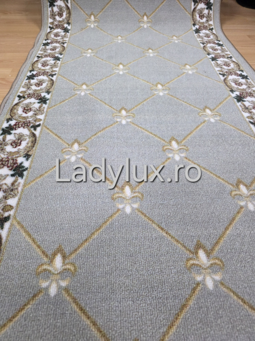 Traversă la metru liniar Crem – Cauciucată și Antiderapantă 80 cm latime C1707 [2]