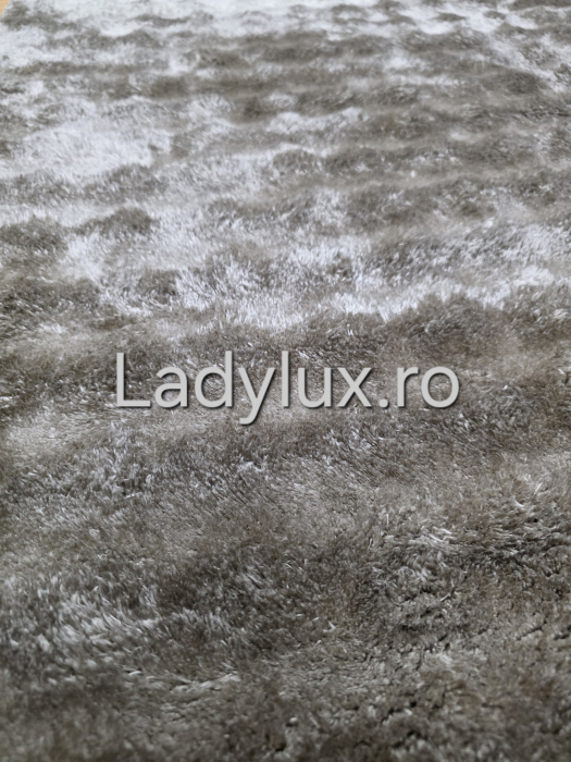 Traversă la metru liniar, material pufos Maro – Cauciucată și Antiderapantă 85 cm latime C1711 [2]