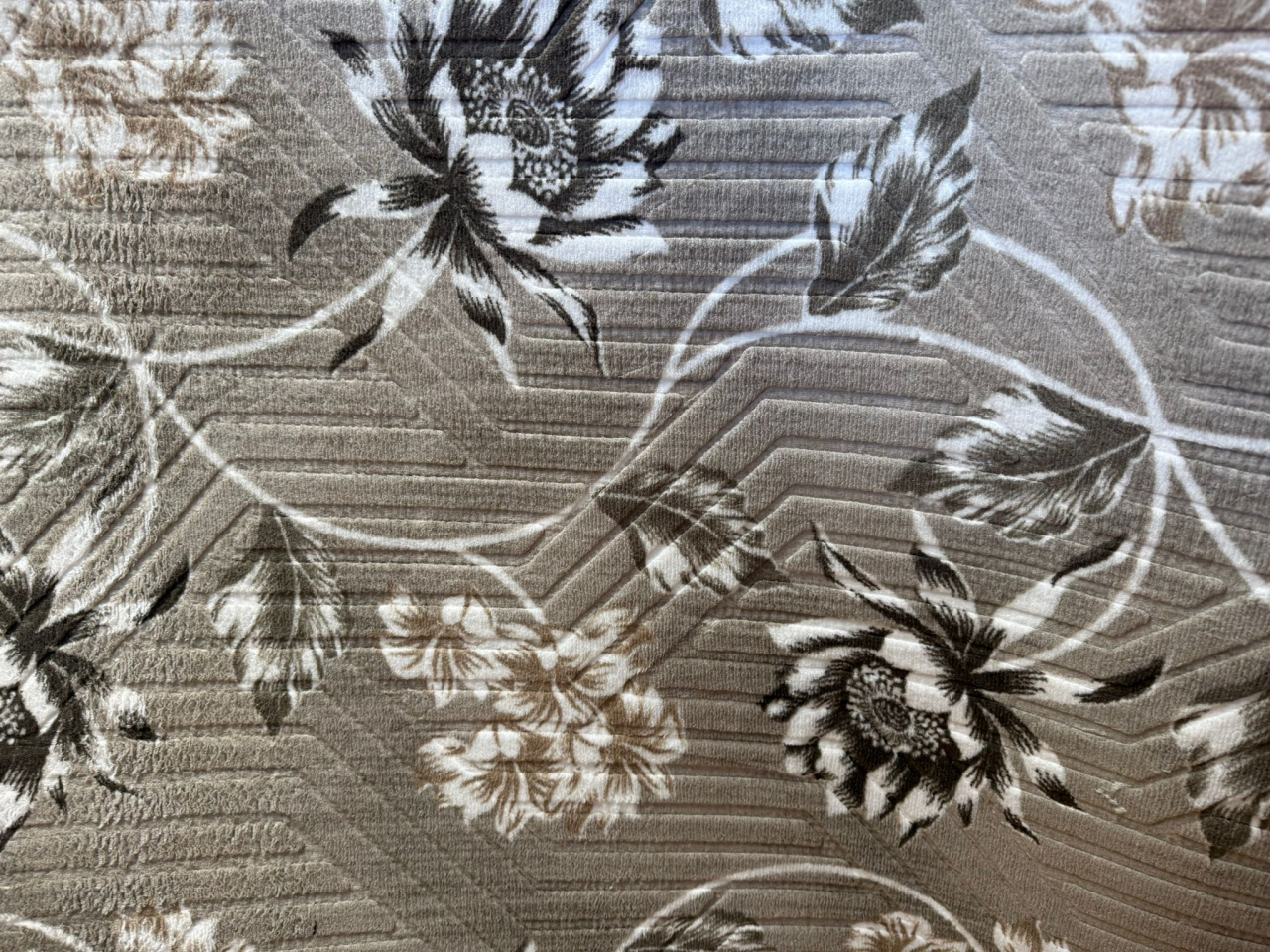 Traversă la Metru Liniar, Model Floral Capucino  Latime 100 CM [2]