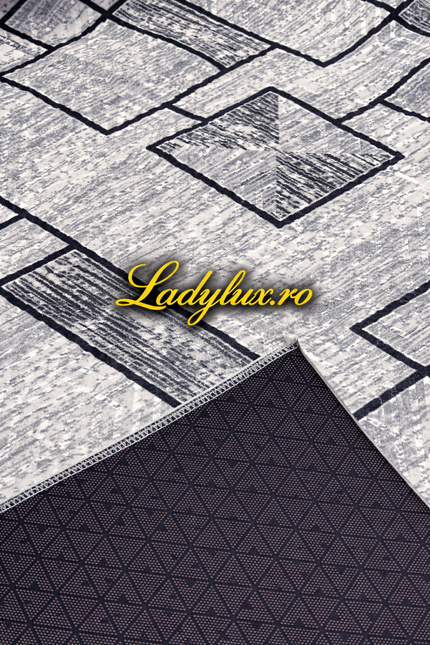 Traversă la Metru Liniar, Model Geo Gri Latime 80 cm [2]