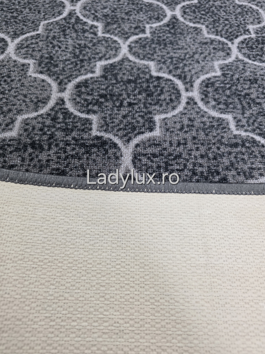 Traversă la metru liniar, Model Pav gri  – Cauciucată și Antiderapantă 100 cm latime C1724 [3]