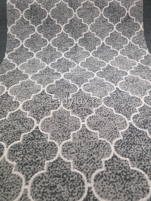 Traversă la metru liniar, Model Pav gri  – Cauciucată și Antiderapantă 100 cm latime C1724 [2]