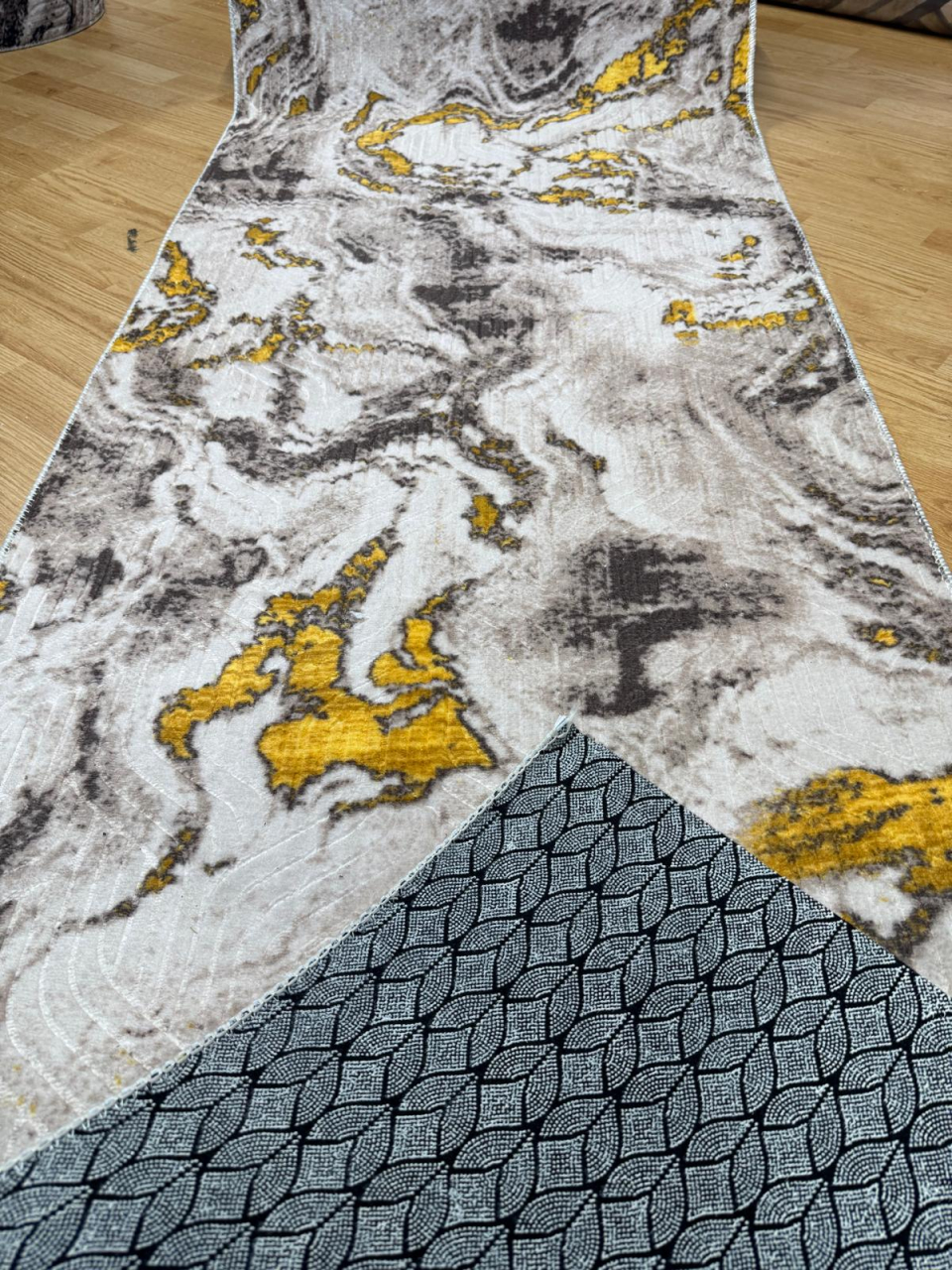 Traversă la Metru Liniar, Model Marmorat Capucino Gold  Latime 100 cm [4]