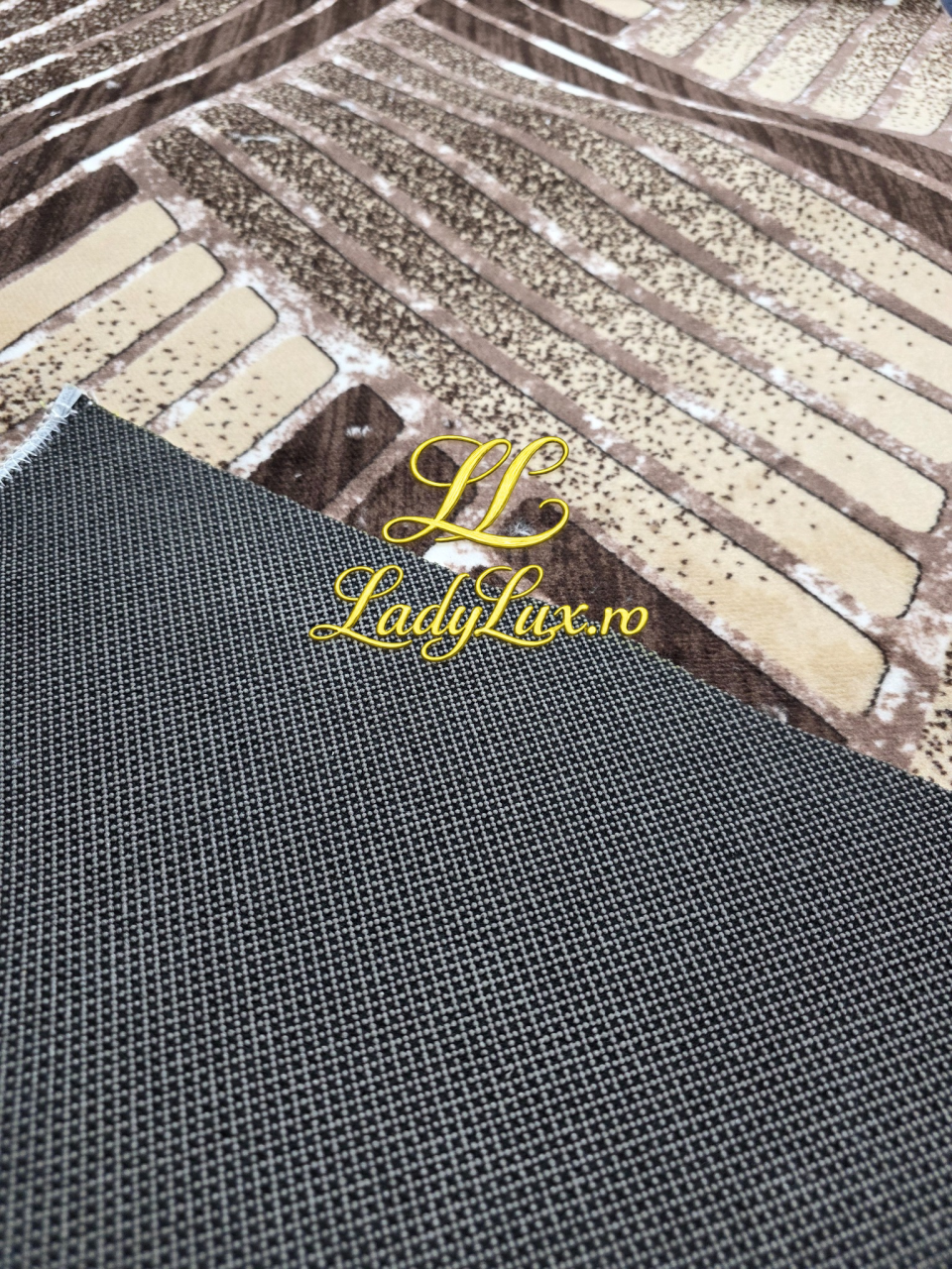 Traversă la metru liniar, Model Parchet Maro Latime 120 CM [3]