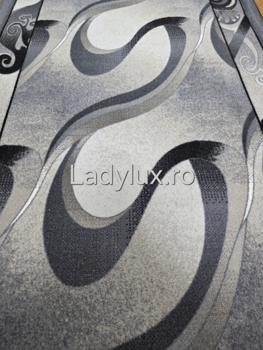 Traversă la metru liniar, Model SS nuante de gri – Cauciucată și Antiderapantă 120 cm latime C1728 [1]