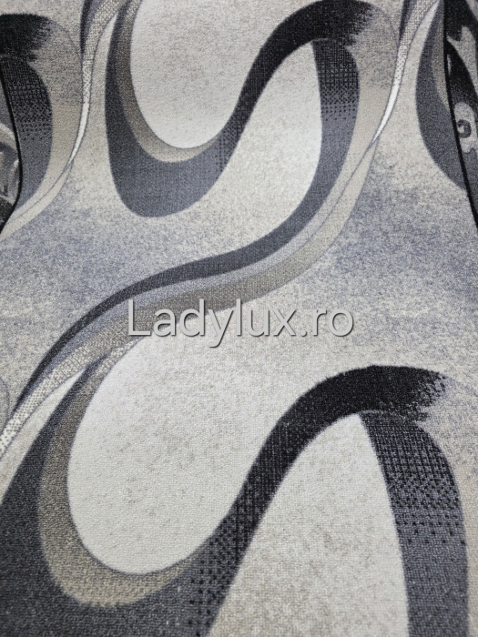 Traversă la metru liniar, Model SS nuante de gri – Cauciucată și Antiderapantă 120 cm latime C1728 [3]