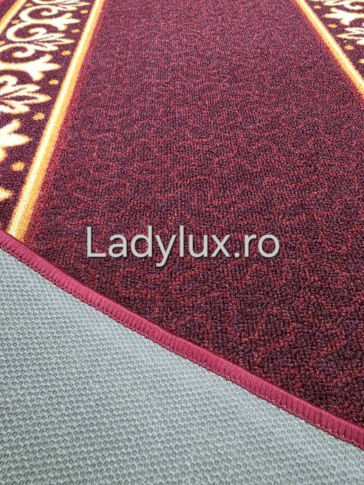 Traversă la metru liniar, Model RGL Rosu  – Cauciucată și Antiderapantă 100 cm latime C1732 [3]