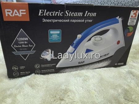 Promotii si oferte! - Fier de călcat electric cu abur RAF PRO-HEAT 1200 BAR