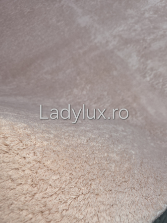 Covor plușat 160x220 cm cu spate antiderapant – Roz [2]