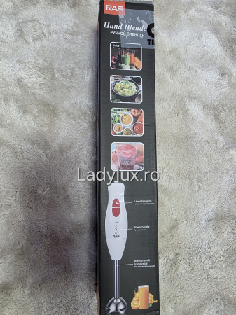 Mixer vertical RAF , 300W, 2 viteze pana la 15000RPM, 4 lame inox, tocator [1]