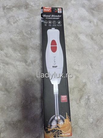 Mixer vertical RAF , 300W, 2 viteze pana la 15000RPM, 4 lame inox, tocator [2]