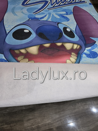 Stitch 01 - Covor Subțire din Poliester cu Antiderapant – 140x180 cm [2]