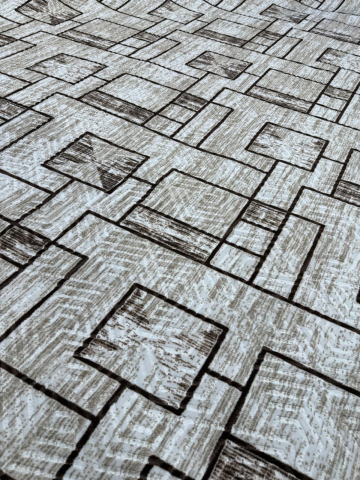 Covor 200 x 280 - Covor 2x2.70 m Lucrat pe Antiderapant- Model Geo Maro