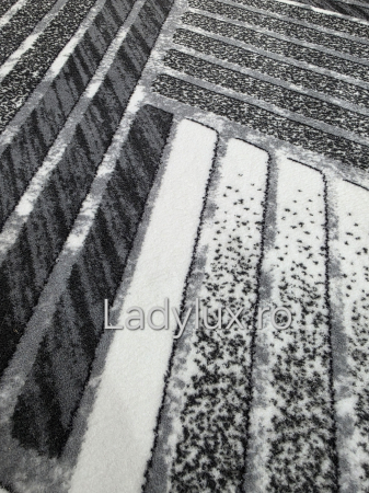 Covoare Antiderapante - Covor 150x220cm - Model Parchet Gri