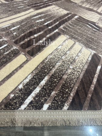 Covor 200 x 280 - Covor 2x2.80 m lucrat pe antiderapant eleganță în nuanțe de gri - stil parchet Maro 1705