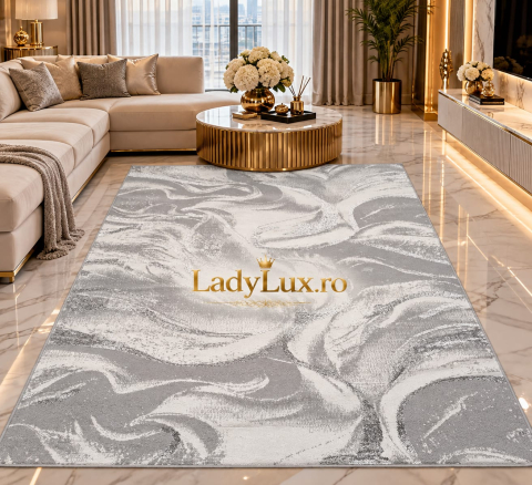 Covoare Mari - Covor Abstract  Model Cameleon 200× 280 cm Grey 156