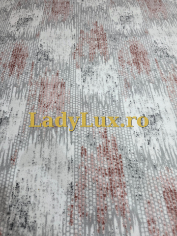 Covor 120x170 - Covor Antiderapant 120x170 cm - Model Rosegrey