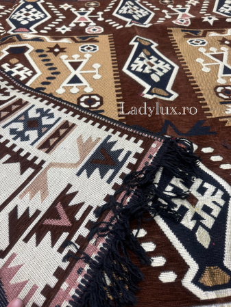 Covor cu Motive Tradiționale 160x250– Stil Autentic, Calitate Superioară - C1701 [2]