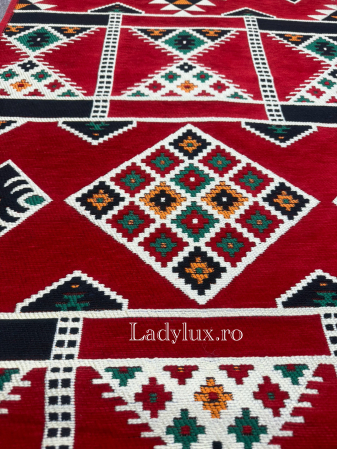 Covor cu Motive Tradiționale 60x120– Stil Autentic, Calitate Superioară - C1654 [1]