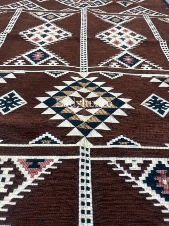 120 x 60 - Covor cu Motive Tradiționale 60x120 – Stil Autentic, Calitate Superioară - C1668