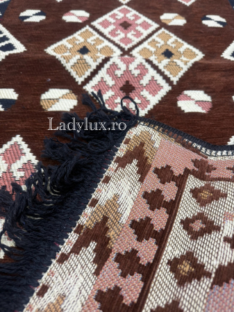Covor cu Motive Tradiționale 60x120 – Stil Autentic, Calitate Superioară - C1669 [2]