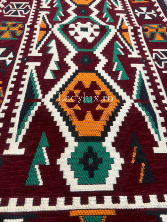 Covor cu Motive Tradiționale 60x120 – Stil Autentic, Calitate Superioară - C1672 [1]