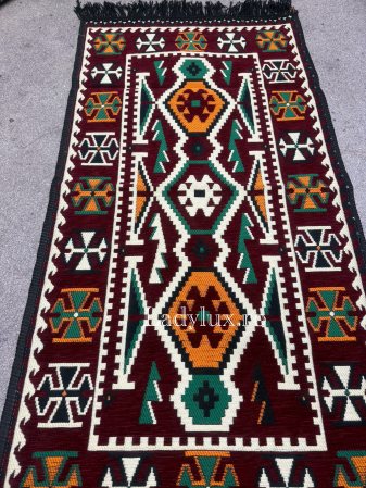 Covor cu Motive Tradiționale 60x120 – Stil Autentic, Calitate Superioară - C1672 [2]