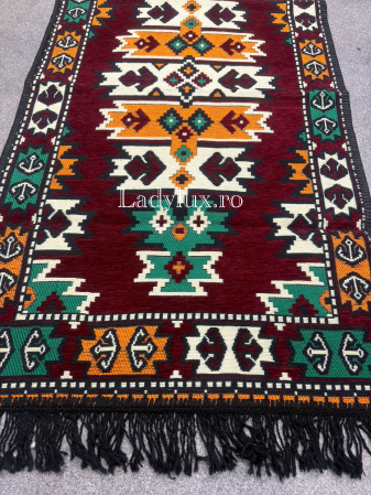 Covor cu Motive Tradiționale 60x120 – Stil Autentic, Calitate Superioară - C1674 [2]