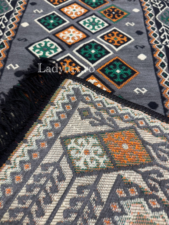 Covor cu Motive Tradiționale 60x120 – Stil Autentic, Calitate Superioară - C1678 [3]