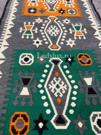 Covor cu Motive Tradiționale 60x120 – Stil Autentic, Calitate Superioară - C1679 [1]