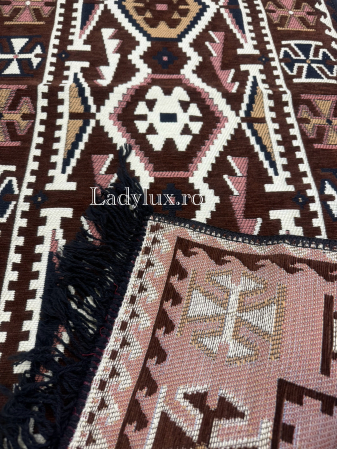 Covor cu Motive Tradiționale 60x120 – Stil Autentic, Calitate Superioară - C1680 [3]