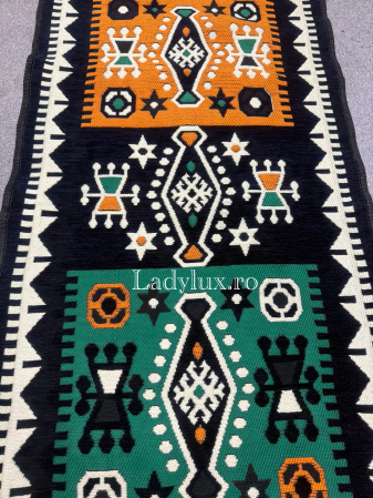 Covor cu Motive Tradiționale 60x120 – Stil Autentic, Calitate Superioară - C1681 [2]