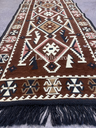 Covor cu Motive Tradiționale 60x300– Stil Autentic, Calitate Superioară - C1651 [2]