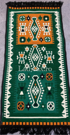 120 x 60 - Covor cu Motive Tradiționale 60x120– Stil Autentic, Calitate Superioară - C1652