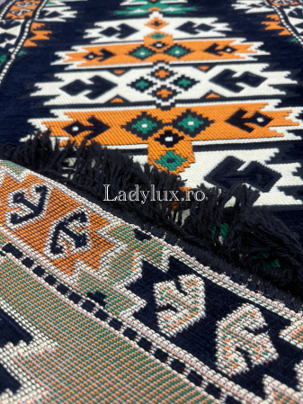 Covor cu Motive Tradiționale 60x300– Stil Autentic, Calitate Superioară - C1657 [2]