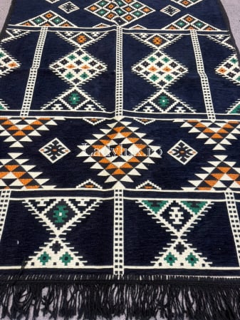 125 x 80 - Covor cu Motive Tradiționale 80x125– Stil Autentic, Calitate Superioară - C1658