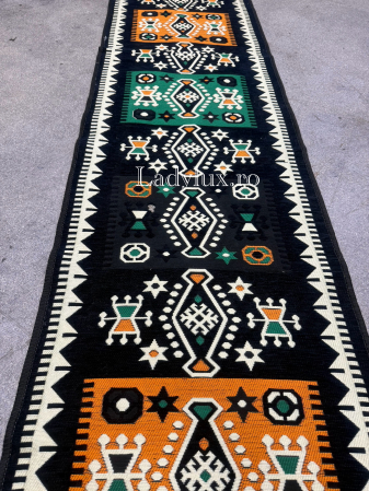 Covor cu Motive Tradiționale 60x300– Stil Autentic, Calitate Superioară - C1664 [2]