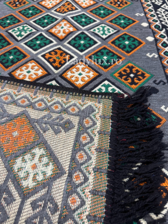 Covor cu Motive Tradiționale 80x125– Stil Autentic, Calitate Superioară - C1660 [2]