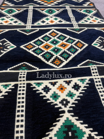 120 x 60 - Covor cu Motive Tradiționale 60x120– Stil Autentic, Calitate Superioară - C1661